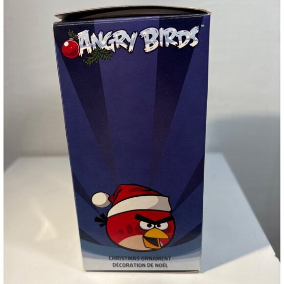 Angry Birds Red Christmas Ornament With Santa Hat - Picture 4 of 6
